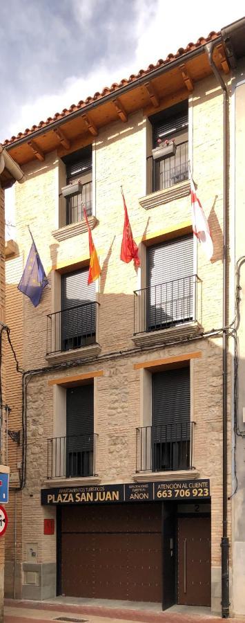 Apartamentos Turisticos Plaza San Juan 2 Tudela Eksteriør bilde